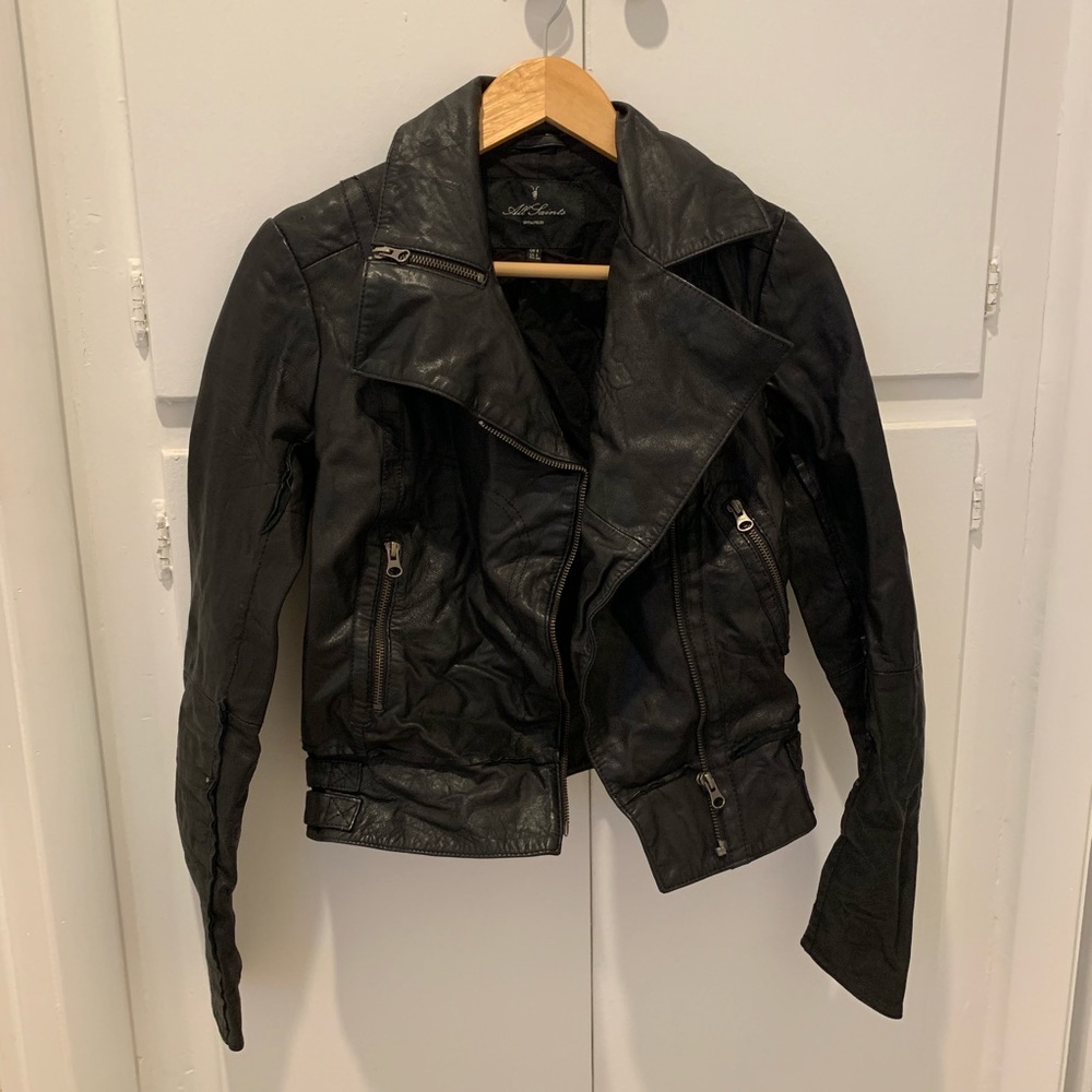 All Saints Leather Jacket